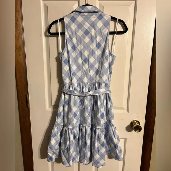 Tommy Hilfiger Blue Gingham Dress - Picture 4 of 4